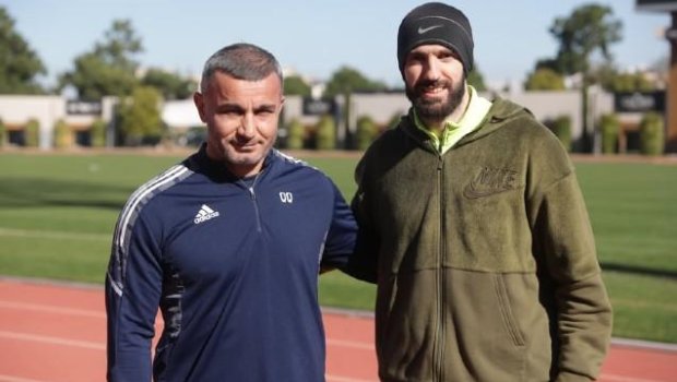 Ramil Quliyev Qurban Qurbanovla görüşdü - FOTO