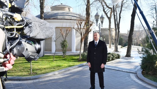 İlham Əliyev azad olunan ərazilərdə yeni məscidlərin tikintisindən DANIŞDI