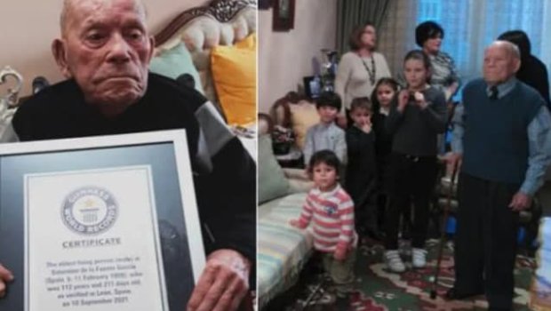 Dünyanın ən yaşlı kişisi vəfat etdi - FOTO