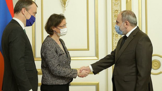 Paşinyan Avropa İttifaqı rəsmiləri ilə görüşdü – “Həmsədrlərin fəaliyyətinin aktivləşdirilməsi zəruridir”