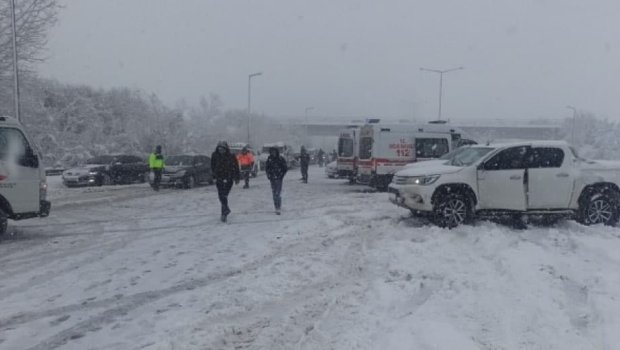 Türkiyədə 37 avtomobil toqquşdu – 22 nəfər xəstəxanalara yerləşdirildi