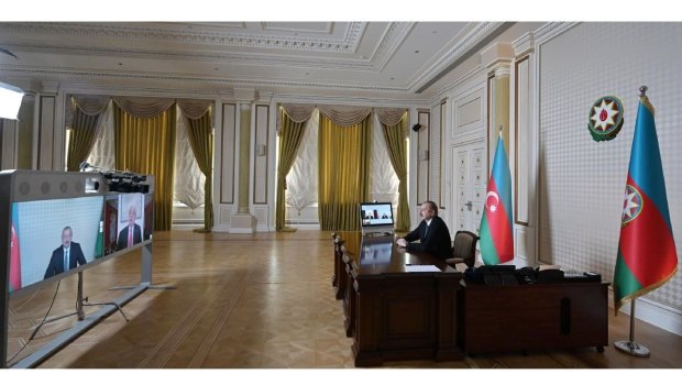 Mixail Qusmanın İlham Əliyevdən bəhs edən filminin premyerası oldu - VİDEO