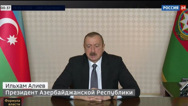 Azərbaycan Prezidenti Mixail Qusmanla özünütəcrid rejimindən danışdı