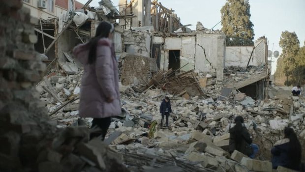 “Böyük qırmızı ev” bədii-sənədli filminin çəkilişləri başa çatdı - FOTO