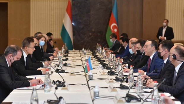 Bakıda Azərbaycan-Macarıstan Birgə Komissiyasının iclası keçirilir - 8-ci görüş 