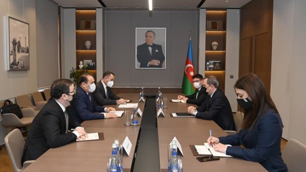 Xarici işlər naziri Türk Dövlətləri Təşkilatının Baş katibi ilə görüşdü