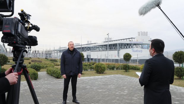 İlham Əliyev: “4 qonşu ölkəyə elektrik enerjisinin ixracatı artmaqdadır”