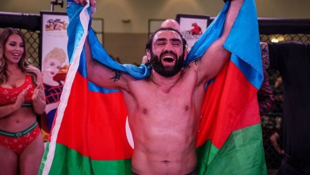 ABŞ-da keçirilən döyüşdə azərbaycanlı idmançı qalib gəldi - FOTO