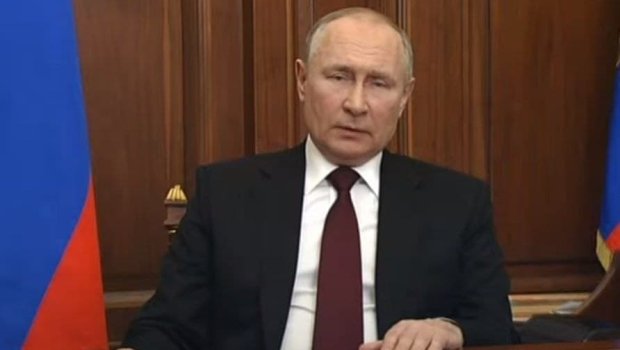 Putinin xalqa müraciəti - VİDEO