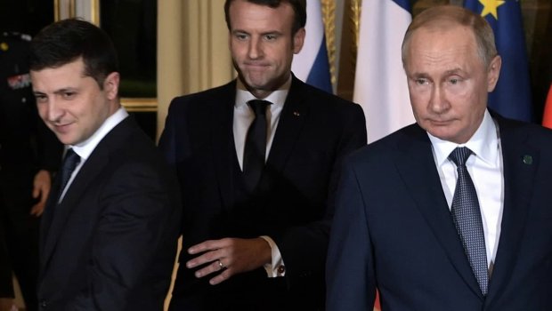 Makron Zelenskinin xahişini Putinə çatdırdı: “Müharibəni dayandır, danışıqlara hazıram”