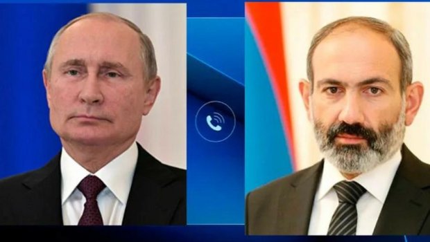 Paşinyan Putinə zəng etdi: Qarabağdakı vəziyyətdən danışdılar