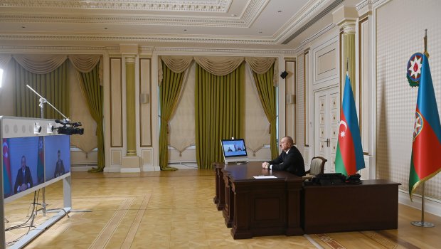 Prezident Şahin Seyidzadəni qəbul etdi - VİDEO