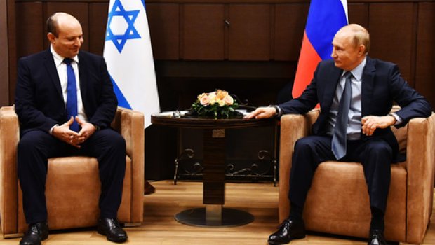 İsrailin baş naziri Moskvada Putinlə görüşdü