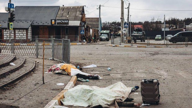 Rus hərbçiləri İrpendə bir ailənin bütün üzvlərini qətlə yetirdi – FOTO