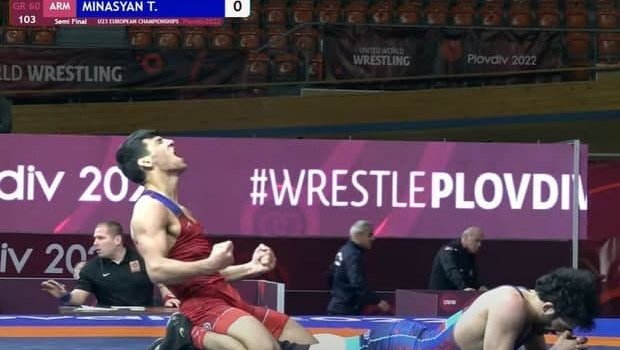 Bolqarıstanda erməni rəqiblərinə aman verməyən Azərbaycan güləşçiləri - ADLAR