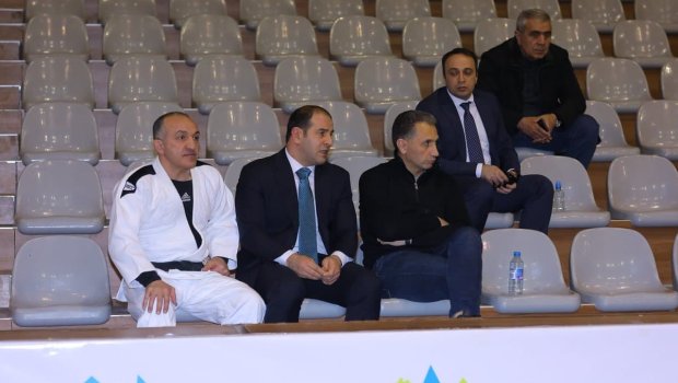 Nazir cüdo millimizin Göygöldəki məşqini izlədi - FOTO 