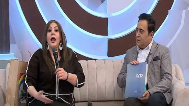 Aktrisa ilə qardaşı efirdə dava etdi - VİDEO