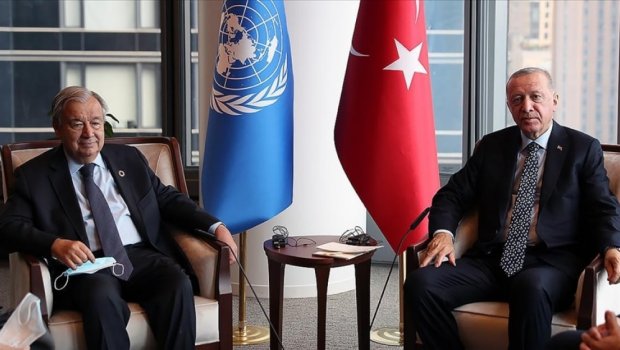 BMT-nin baş katibi Ərdoğana vasitəçilik səylərinə görə minnətdarlıq etdi
