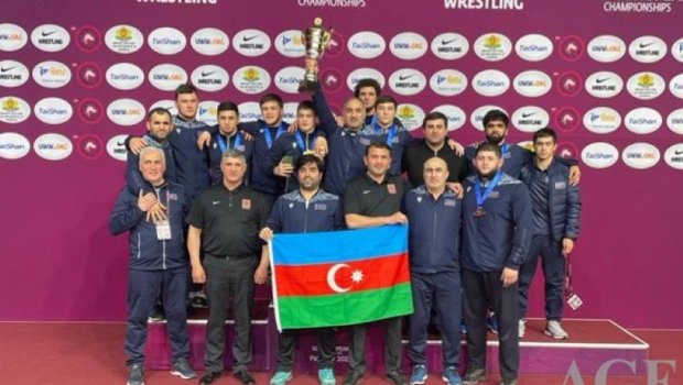 Azərbaycanın sərbəst güləş yığması Avropa çempionu oldu - Türkiyə 2-ci yeri tutdu