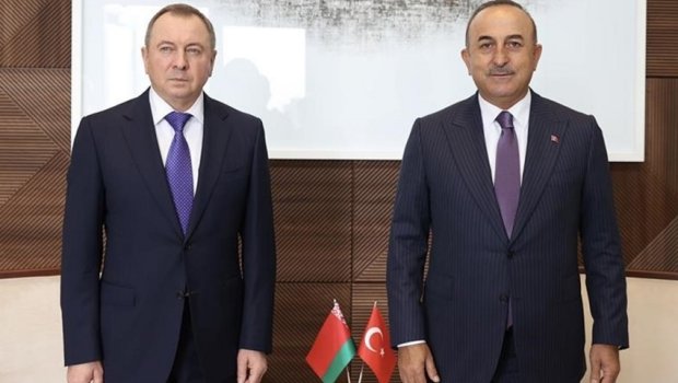 Mövlüd Çavuşoğlu belaruslu həmkarı ilə danışıqlar apardı