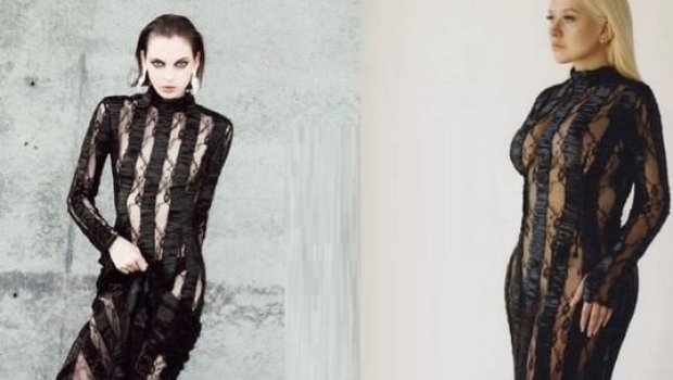 Kristina Aqilera azərbaycanlı modelyerin kolleksiyasından geyindi - FOTO