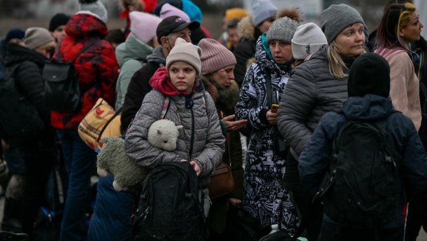 Bu günədək Ukraynadan Polşaya 1,8 milyon insan gəlib