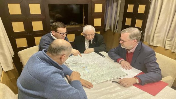 Üç ölkənin Baş nazirləri Kiyevə gəldi - Rusiyaya MESAJ verildi - FOTO