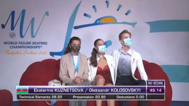 Azərbaycan fiqurlu konkisürəni dünya çempionatını 9-cu yerdə tamamladı, cütlük isə… - FOTO 