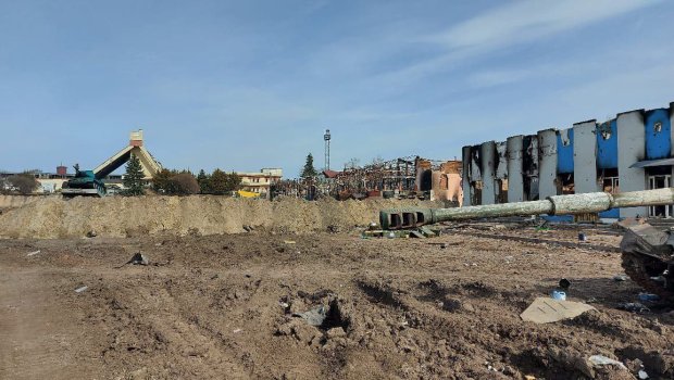 Ukrayna ordusu Trostyanesin bir hissəsini azad etdi - FOTO