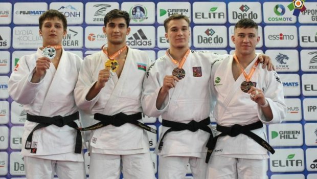 Azərbaycanın gənc cüdoçuları Avropa kubokunda 2-ci yeri tutdu - FOTO