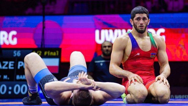 Azərbaycan güləşçisi AVROPA ÇEMPİONU OLDU