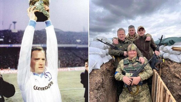 “Qızıl top”un qalibi Ukraynada ruslara qarşı döyüşür - FOTO