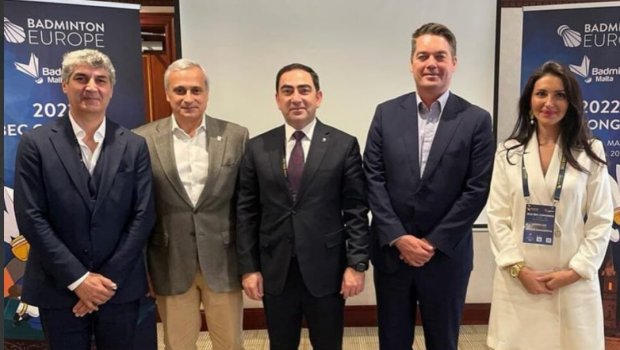 Taleh Ziyadov Dünya Badminton Federasiyasının prezidenti ilə görüşdü