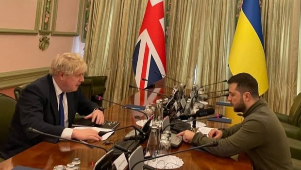 Britaniyanın Baş naziri Kiyevə gəldi - GİZLİ ƏMƏLİYYAT PLANI / FOTO