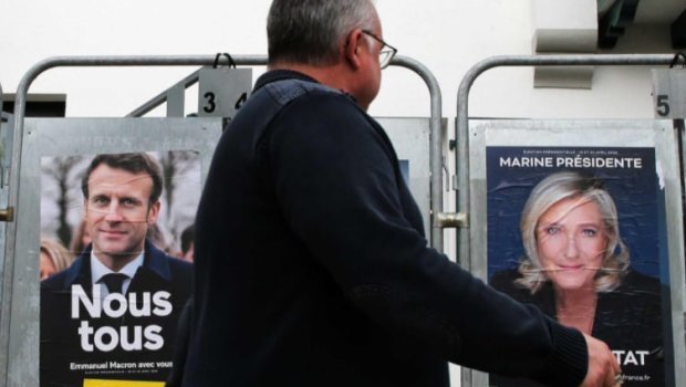 Fransada prezident seçkilərində 2-ci tura 2 namizəd keçdi - FOTO