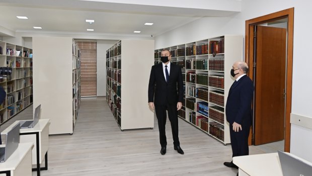 Prezident İlahiyyat İnstitutunun yeni binasının açılışında iştirak etdi - YENİLƏNİB