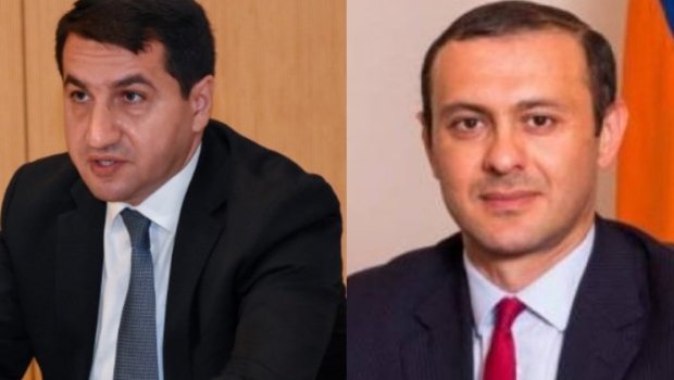 Xüsusi nümayəndə Hikmət Hacıyev və Qriqoryanla TELEFONLA DANIŞDI