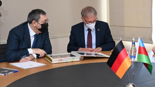 Azərbaycan - Almaniya əməkdaşlıq perspektivləri müzakirə edildi - FOTO