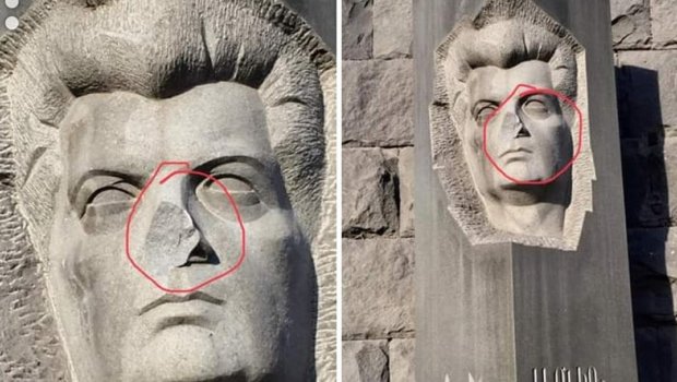Ermənilər öz “qəhrəman”larının burnunu vurub sındırdılar – FOTO