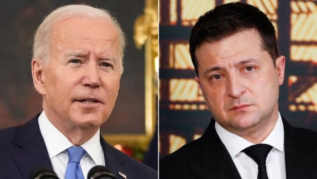 Zelenski: “Bayden ABŞ lideri olaraq bura gəlməlidir”