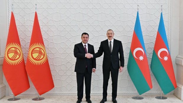 Azərbaycan və Qırğızıstan prezidentləri bəyanatlarla çıxış etdilər