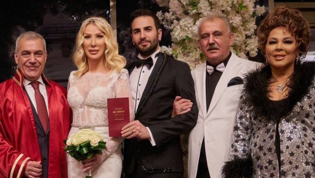 Seda Sayan 7-ci dəfə ərə getdi - FOTO