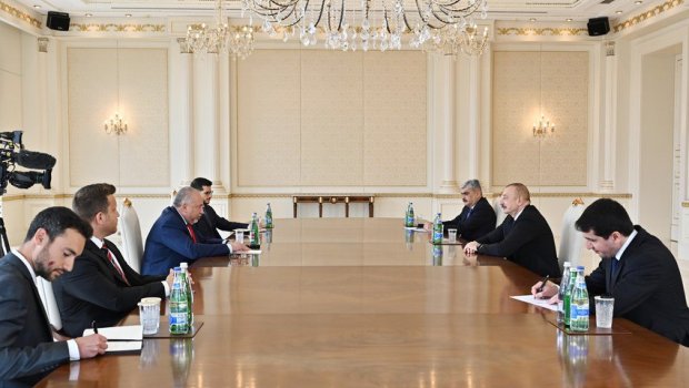 İlham Əliyev İsrailin maliyyə nazirini qəbul etdi - YENİLƏNİB/VİDEO