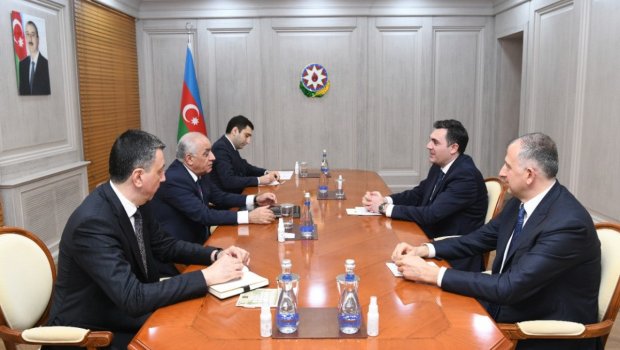 Baş nazir Gürcüstanın xarici işlər naziri ilə görüşdü