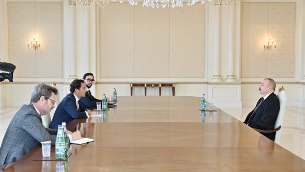 İlham Əliyev NATO Baş katibinin xüsusi nümayəndəsi ilə görüşdü - YENİLƏNİB/FOTO