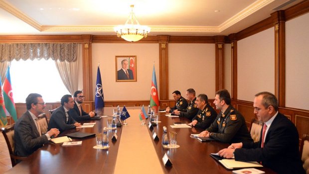 Zakir Həsənov NATO-nun Qafqaz və Mərkəzi Asiya üzrə xüsusi nümayəndəsi ilə görüşdü