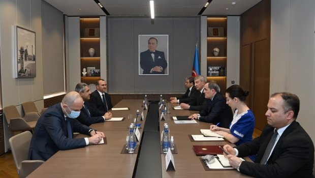 Ceyhun Bayramov ÜTT-nin Baş katibi ilə görüşdü - FOTO