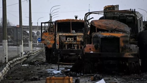 Rusiya ordusunun itkiləri açıqlandı: 6 tank, 5 artilleriya qurğusu, 22 zirehli texnika...