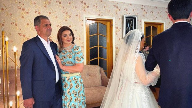 Nazilənin oğlunun Ağdaşdakı toyundan görüntülər - VİDEO