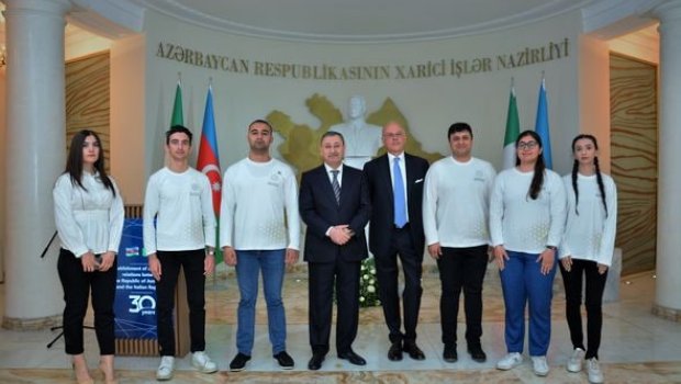 XİN-də İtaliya ilə diplomatik münasibətlərin ildönümü qeyd edildi - FOTO